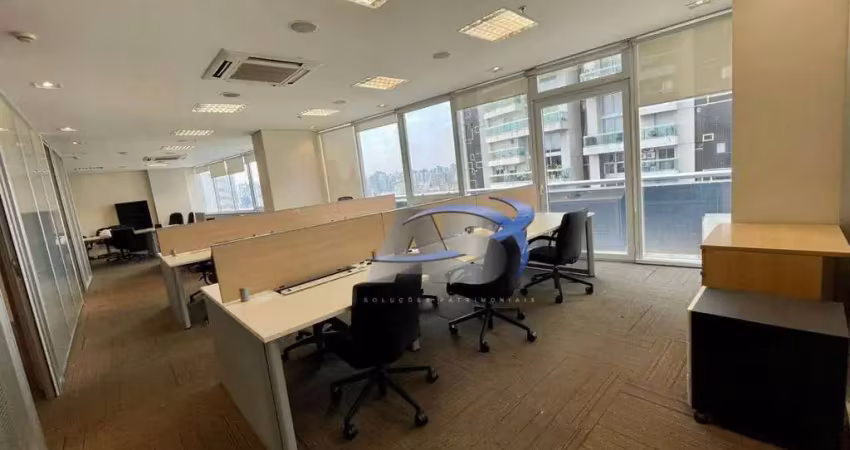 Conjunto para alugar, 264 m² por r$ 34.200,00/mês - brooklin - são paulo/sp