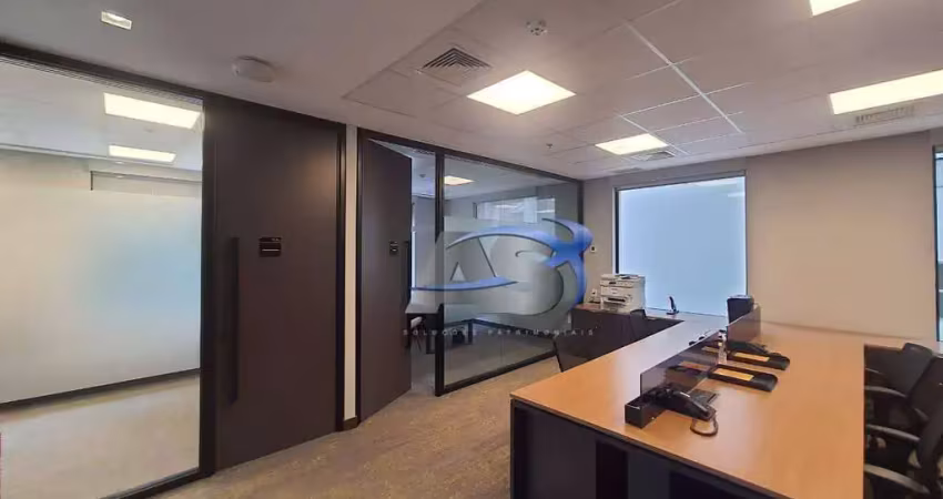 Andar corporativo para alugar, 218 m² por r$ 87.854,01/mês - itaim bibi - são paulo/sp