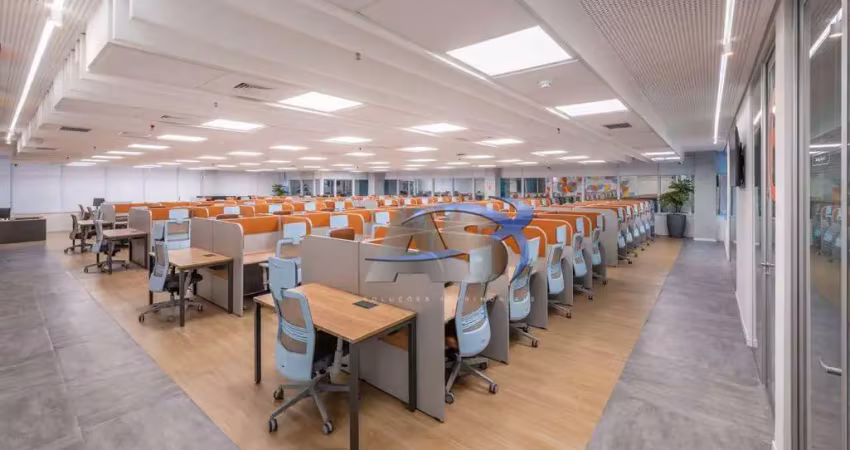 Andar corporativo para alugar, 864 m² por r$ 195.160,48/mês - vila olímpia - são paulo/sp