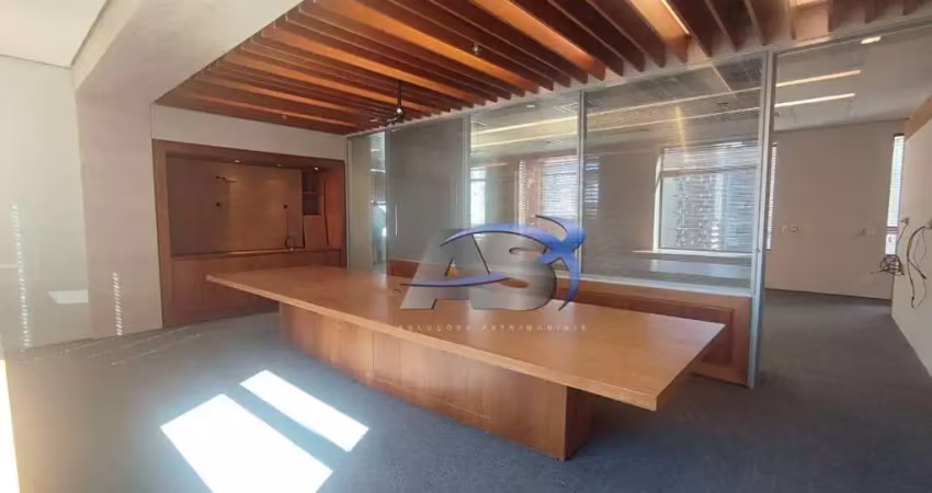 Andar corporativo no itaim bibi - alto padrão 218m²  c/ 6 vagas