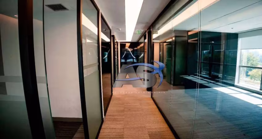 Andar corporativo para alugar, 581 m² por r$ 187.286,04/mês - itaim bibi - são paulo/sp