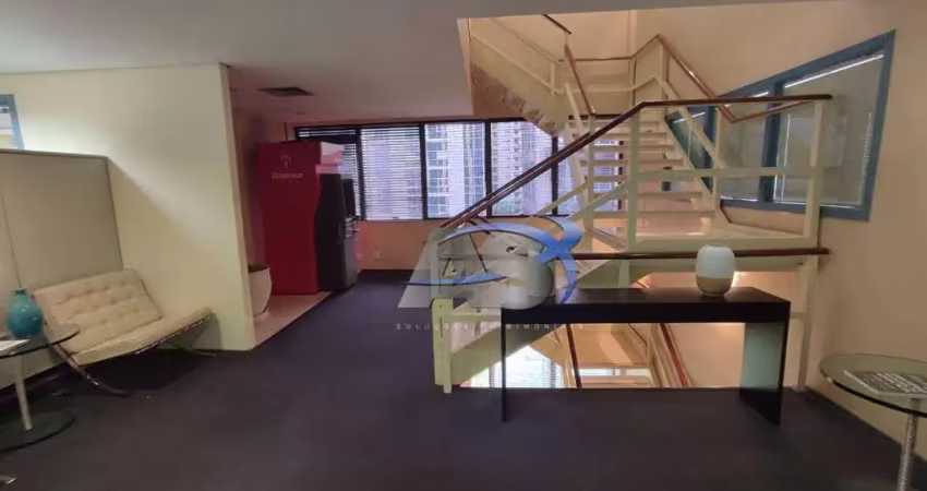 Andar corporativo para alugar, 1026 m² por r$ 121.160,00/mês - itaim bibi - são paulo/sp