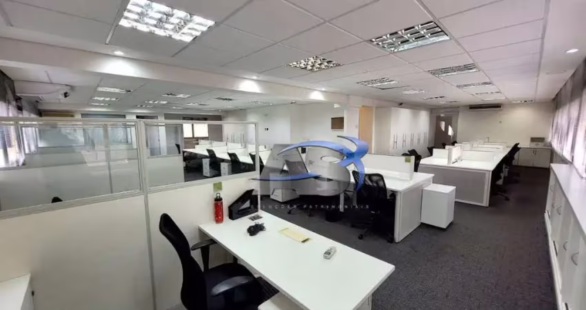 Andar corporativo para alugar, 288 m² por r$ 34.800,00/mês - itaim bibi - são paulo/sp