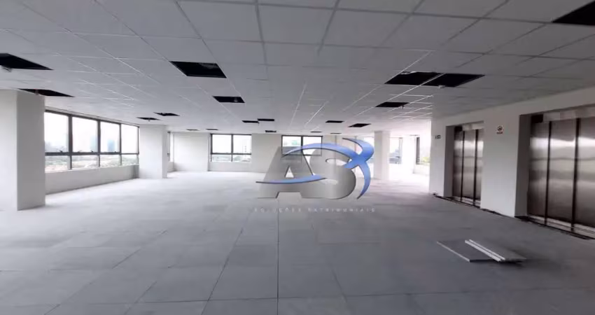 Andar corporativo em pinheiros, na rua hungria, com 350m em vão livre , linda vista do jockey clube.²