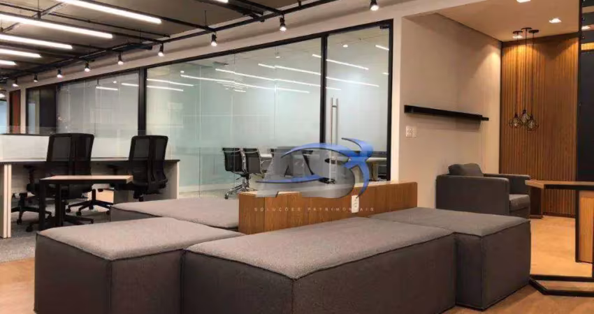 Conjunto para alugar, 280 m² por r$ 35.920,01/mês - brooklin - são paulo/sp