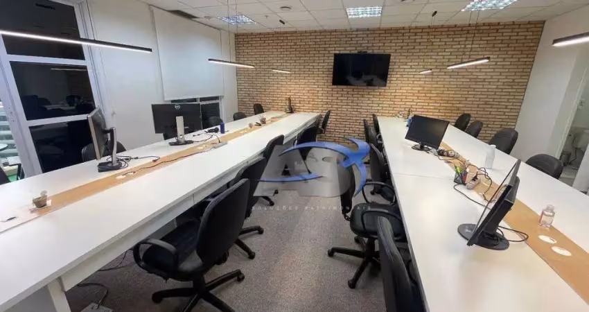 Conjunto para alugar, 139 m² por r$ 29.314,00/mês - brooklin - são paulo/sp