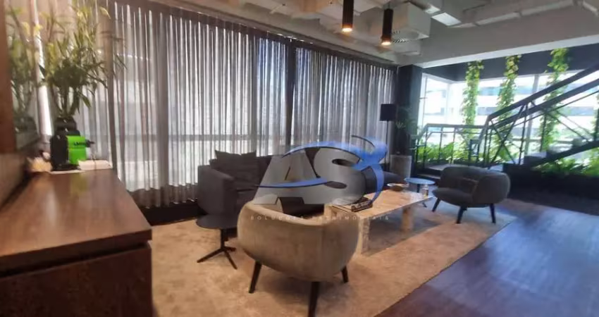 Andar corporativo para alugar, 667 m² por r$ 109.410,14/mês - vila olímpia - são paulo/sp