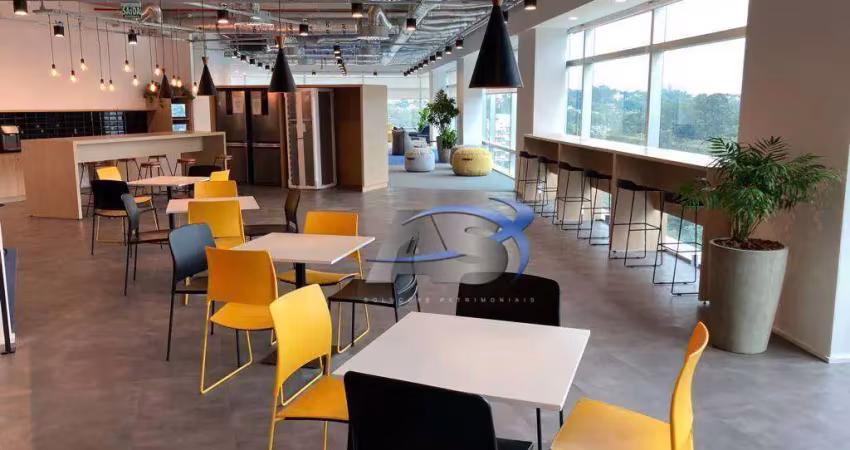 Andar corporativo para alugar, 2269 m² por r$ 292.664,31/mês - brooklin - são paulo/sp