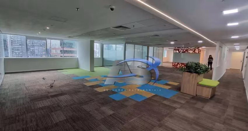 Andar corporativo para alugar, 787 m² por r$ 181.302,00/mês - itaim bibi - são paulo/sp