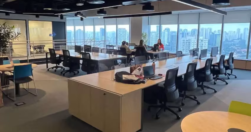 Andar corporativo para alugar, 1928 m² por r$ 257.180,00/mês - brooklin - são paulo/sp
