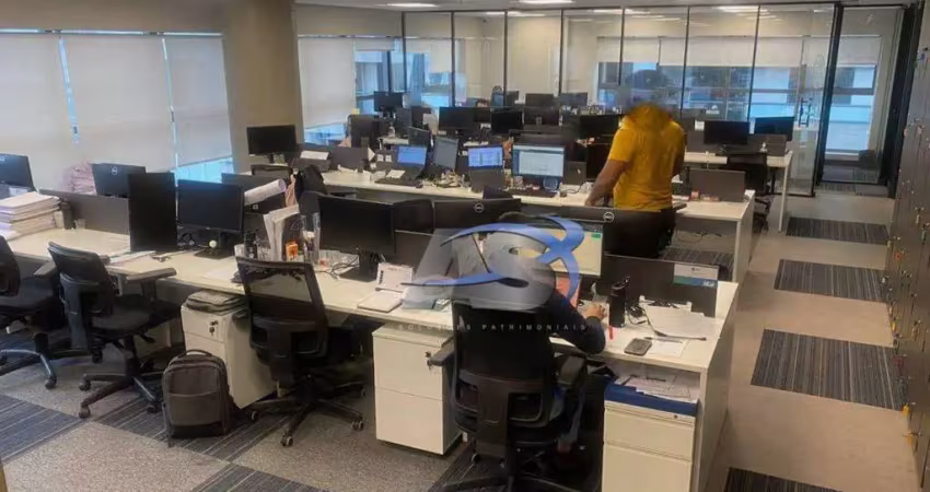 Andar corporativo para alugar, 300 m² por r$ 87.110,00/mês - moema - são paulo/sp
