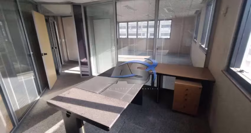Andar corporativo para alugar, 244 m² por r$ 21.372,62/mês - consolação - são paulo/sp