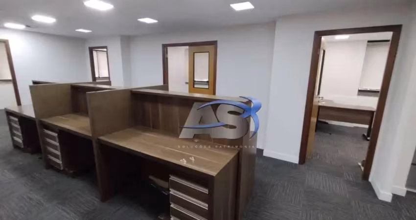 Andar corporativo para alugar, 328 m² por r$ 47.570,00/mês - consolação - são paulo/sp