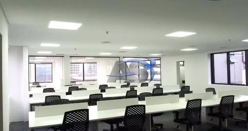 Conjunto para alugar, 448 m² por r$ 59.260,01/mês - brooklin - são paulo/sp