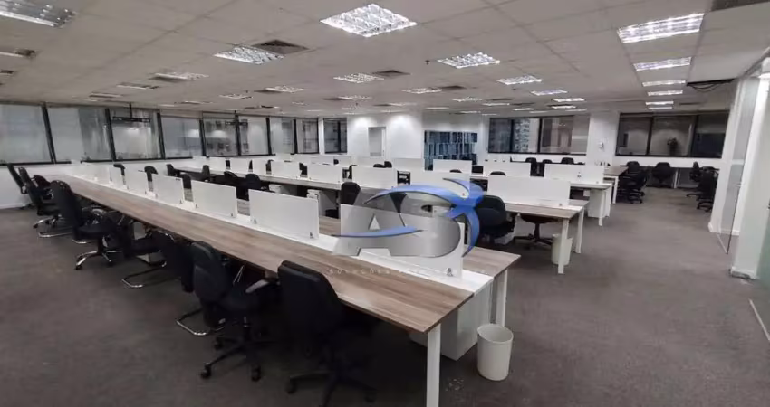 Andar corporativo para alugar, 466 m² por r$ 94.500,00/mês - jardim paulista - são paulo/sp