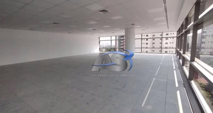 Andar corporativo para alugar, 605 m² por r$ 131.679,06/mês - moema - são paulo/sp