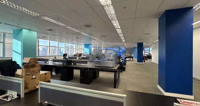 Andar corporativo para alugar, 1339 m² por r$ 146.804,62/mês - brooklin - são paulo/sp