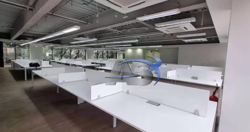 Andar corporativo para alugar, 1325 m² por r$ 382.675,00/mês - itaim bibi - são paulo/sp