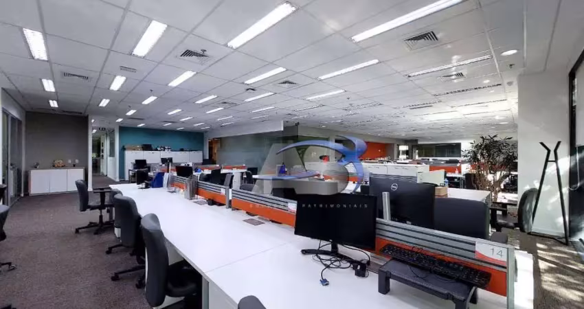 Andar corporativo  alto padrão com 1.184m² na nova faria lima com 36 vagas