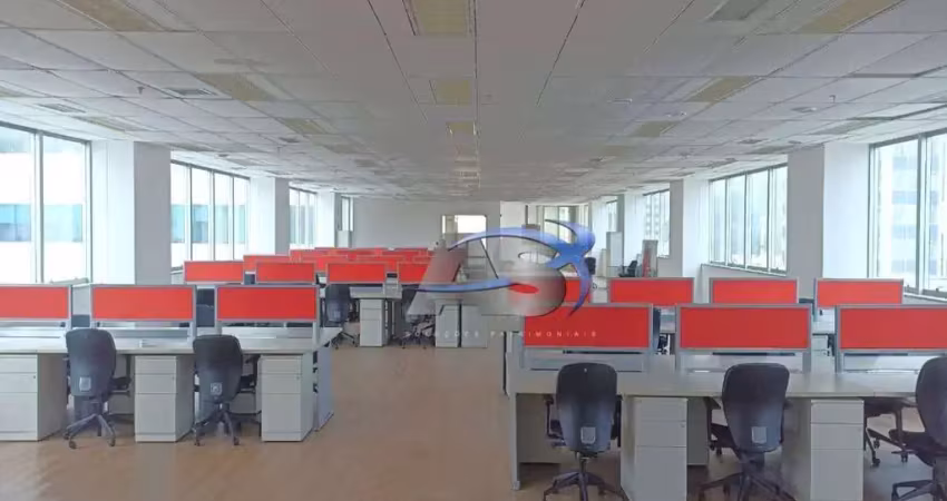 Andar corporativo para alugar, 457 m² por r$ 46.853,71/mês - brooklin - são paulo/sp