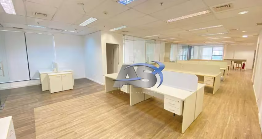 Andar corporativo para alugar, 640 m² por r$ 55.250,00/mês - chácara santo antônio - são paulo/sp