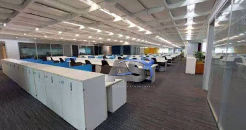 Andar corporativo para alugar, 1124 m² por r$ 57.147,21/mês - jardim são luís - são paulo/sp