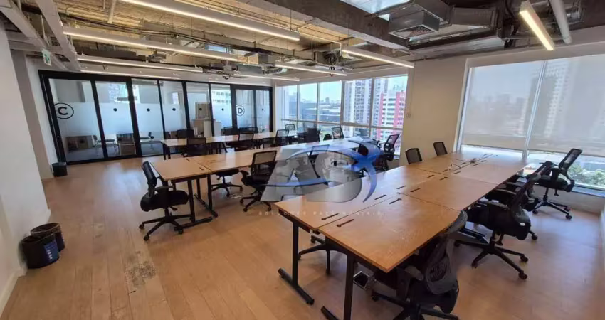 Andar corporativo para alugar, 494 m² por r$ 84.690,00/mês - pinheiros - são paulo/sp
