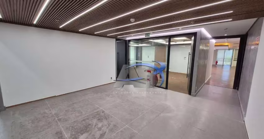 Andar corporativo para alugar, 375 m² por r$ 51.603,00/mês - vila olímpia - são paulo/sp