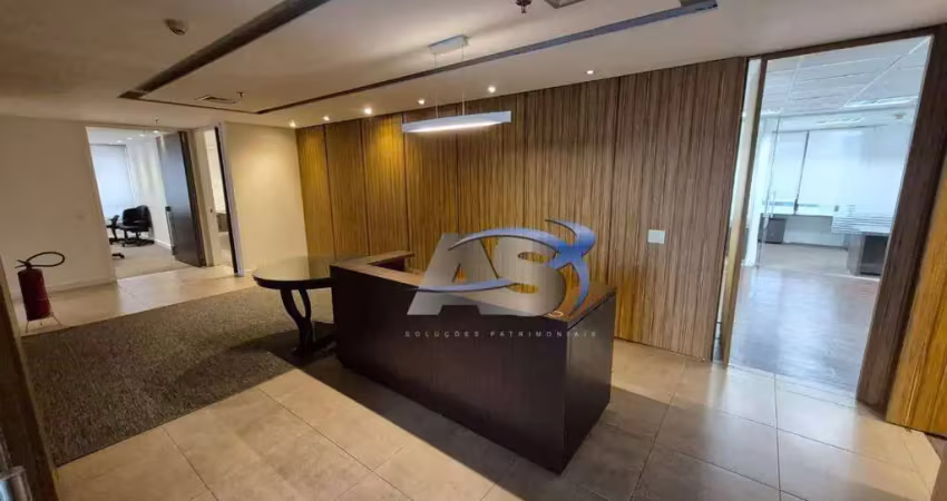 Andar corporativo para alugar, 400 m² por r$ 57.850,00/mês - vila olímpia - são paulo/sp