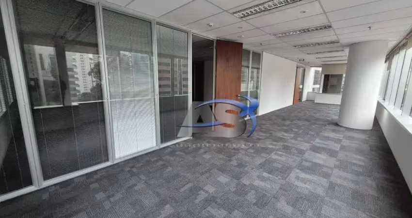 Andar corporativo para alugar, 311 m² por r$ 43.655,00/mês - vila olímpia - são paulo/sp