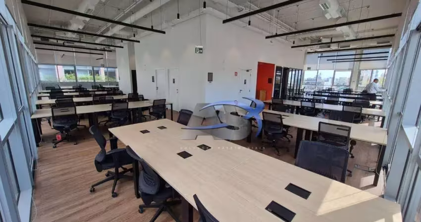 Andar corporativo para alugar, 390 m² por r$ 68.896,00/mês - vila madalena - são paulo/sp