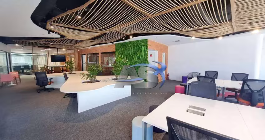 Andar corporativo para alugar, 687 m² por r$ 157.600,04/mês - jardins - são paulo/sp