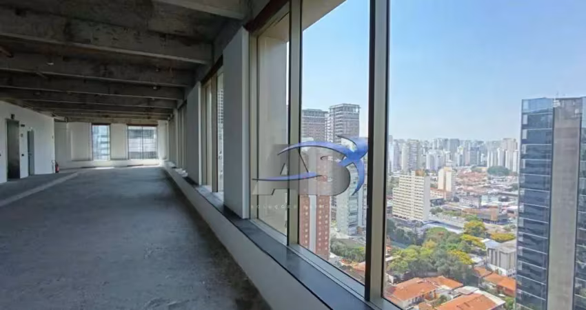 Andar corporativo para alugar, 608 m² por r$ 207.003,01/mês - itaim bibi - são paulo/sp