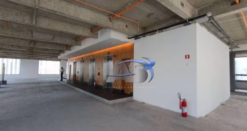 Andar corporativo para alugar, 608 m² por r$ 206.990,01/mês - itaim bibi - são paulo/sp