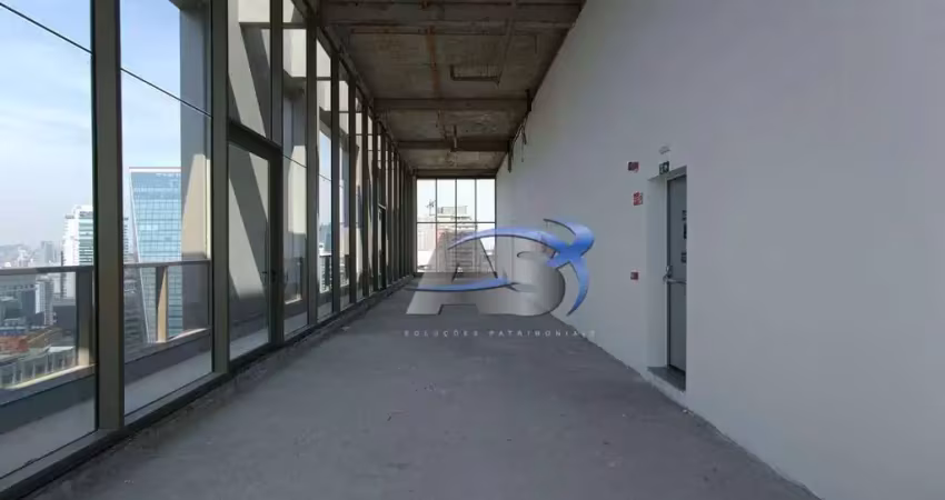 Andar corporativo para alugar, 325 m² por r$ 119.850,01/mês - itaim bibi - são paulo/sp