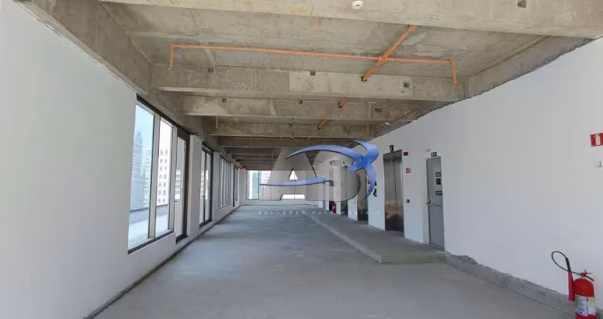Andar corporativo para alugar, 325 m² por r$ 119.852,01/mês - itaim bibi - são paulo/sp