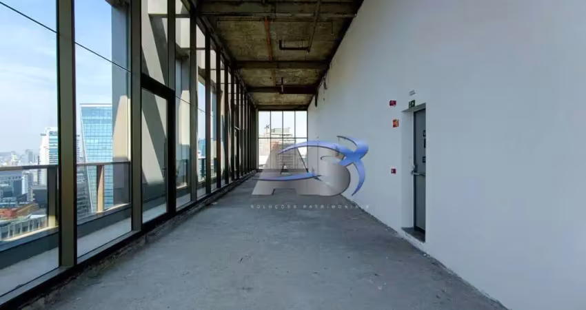Andar corporativo para alugar, 325 m² por r$ 119.850,00/mês - itaim bibi - são paulo/sp