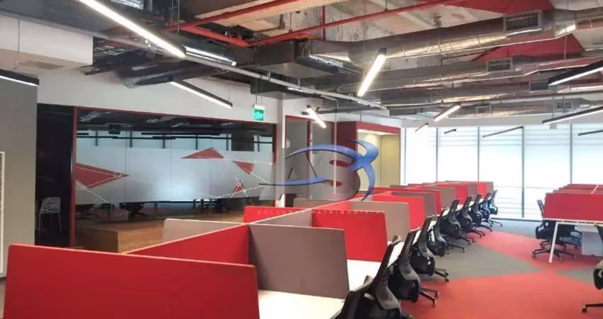 Andar corporativo 1.558m² mobiliado em perdizes c/ 48 vagas de garagem