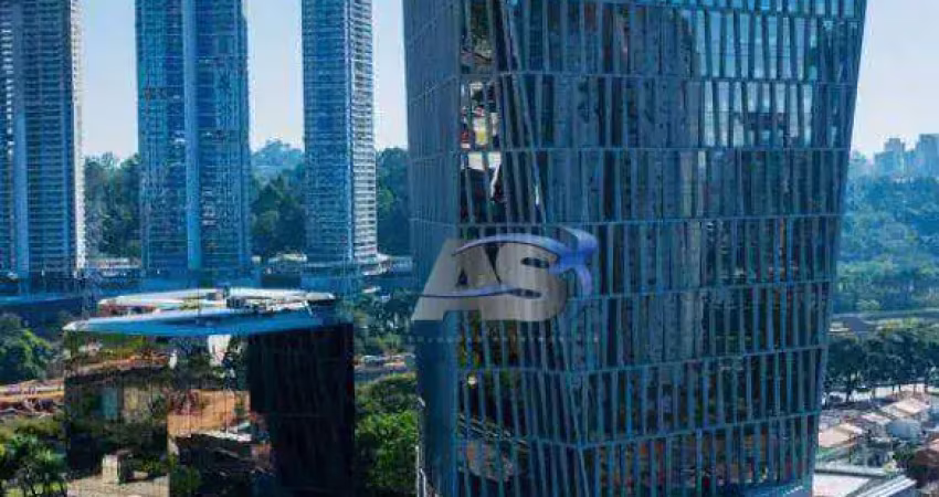 Andar corporativo para alugar, 1543 m² por r$ 183.625,11/mês - chácara santo antônio - são paulo/sp