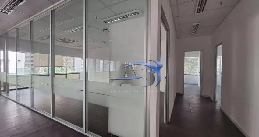 Andar corporativo para alugar, 1500 m² por r$ 276.825,00/mês - vila olímpia - são paulo/sp