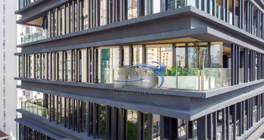 Andar corporativo para alugar, 858 m² por r$ 301.158,30/mês - itaim bibi - são paulo/sp