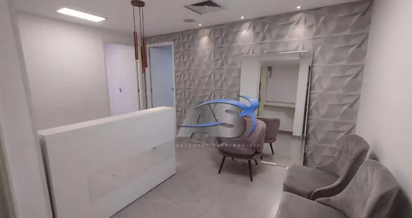 Andar corporativo para alugar, 130 m² por r$ 25.956,88/mês - moema - são paulo/sp