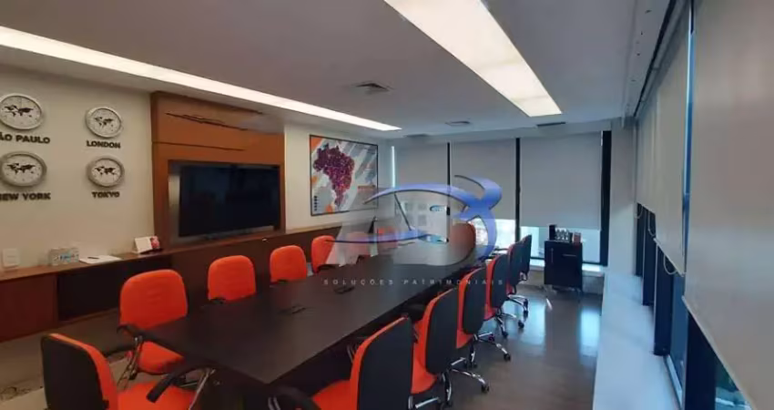 Andar corporativo para alugar, 324 m² por r$ 49.048,00/mês - vila olímpia - são paulo/sp