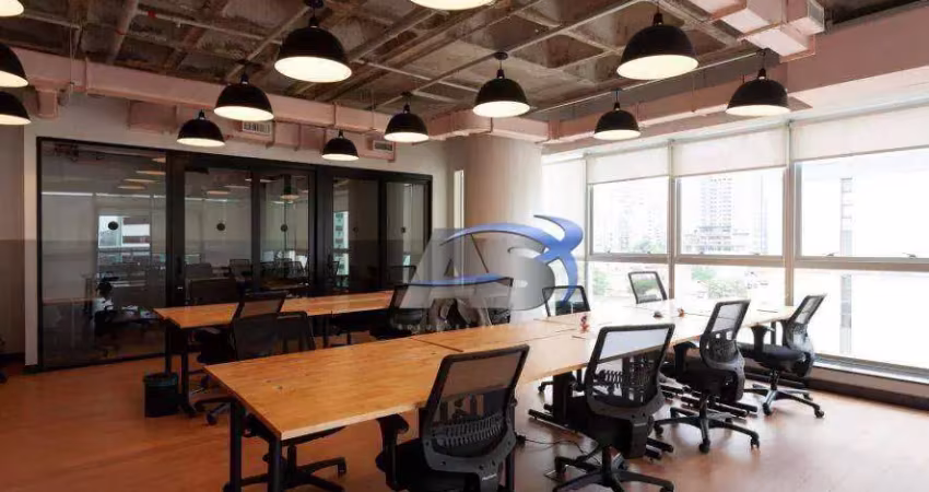 Andar corporativo para alugar, 588 m² por r$ 98.454,00/mês - pinheiros - são paulo/sp