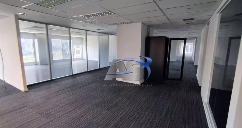 Andar corporativo para alugar, 1253 m² por r$ 169.768,02/mês - brooklin - são paulo/sp