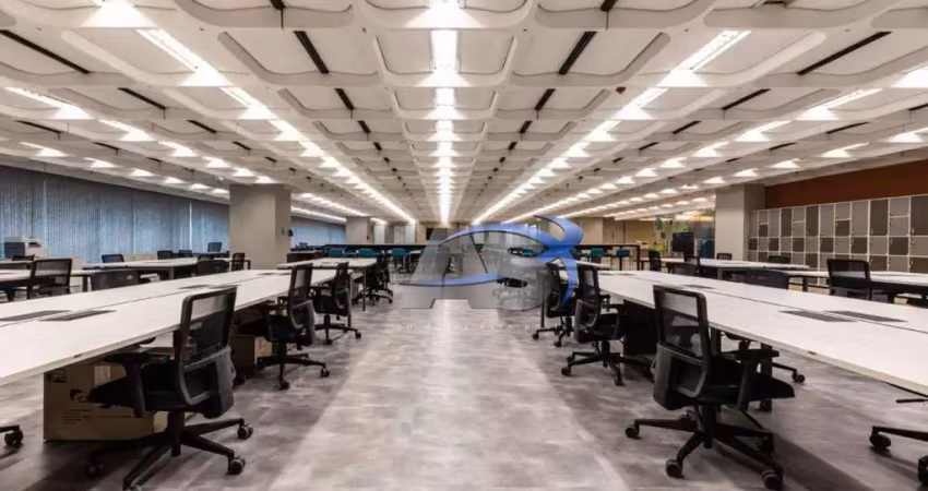 Andar corporativo para alugar, 3070 m² por r$ 165.350/mês - podendo dividir a área em 2 conjuntos - jardim são luís - são paulo/sp