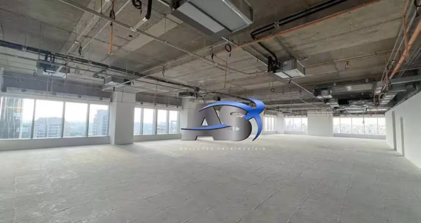 Andar corporativo para alugar, 1850 m² por r$ 212.751,24/mês - brooklin - são paulo/sp