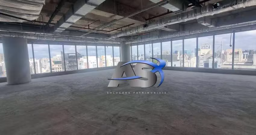 Andar corporativo para alugar, 1660 m² por r$ 463.140,00/mês - itaim bibi - são paulo/sp