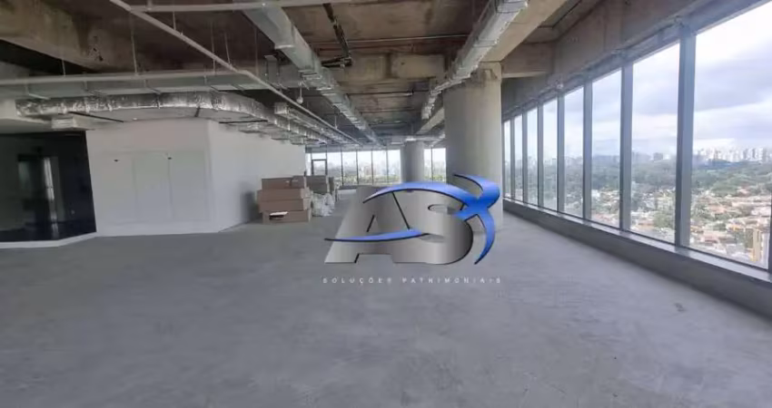 Andar corporativo para alugar, 1589 m² por r$ 443.331,00/mês - itaim bibi - são paulo/sp