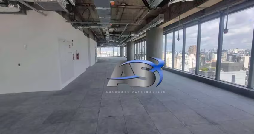 Andar corporativo para alugar, 1490 m² por r$ 415.710,00/mês - itaim bibi - são paulo/sp